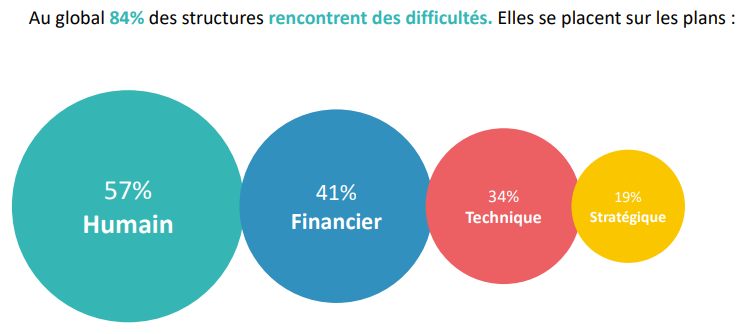 graphique difficultés du numérique