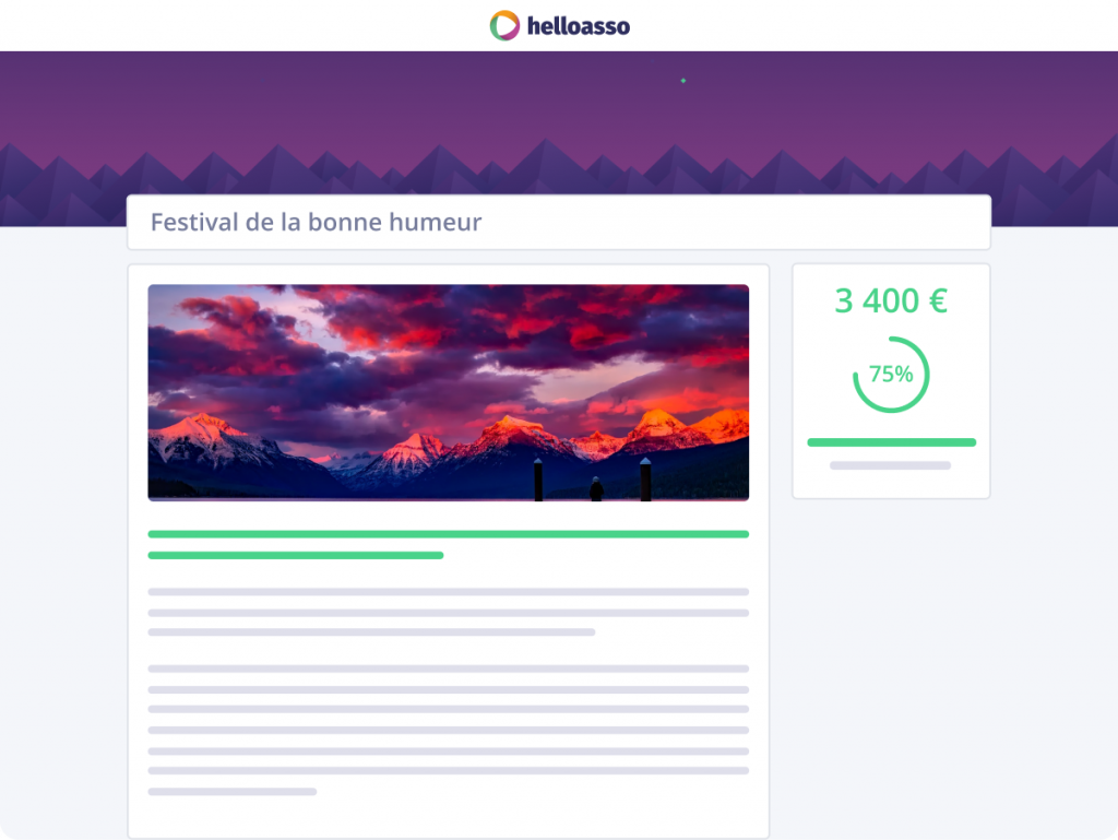 Crowdfunding sur HelloAsso